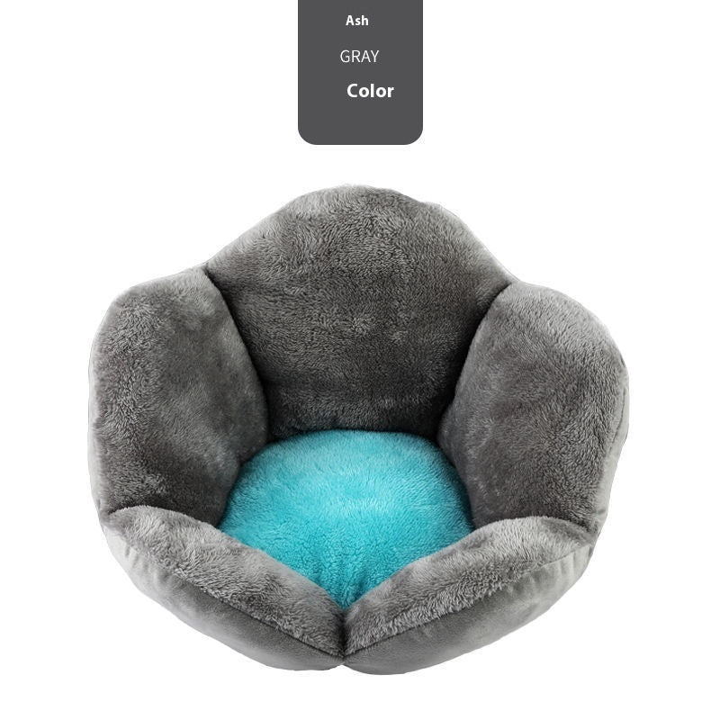 Internet Celebrity Dog's Paw Cat Nest Dog Bed Four Seasons Universal Pet Warm