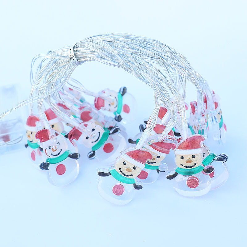 LED Light String Snowman Christmas Tree Decoration