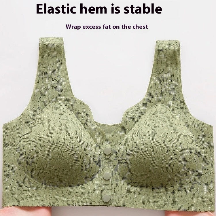 Push Up Wireless Breathable Thin Vest Type Bra