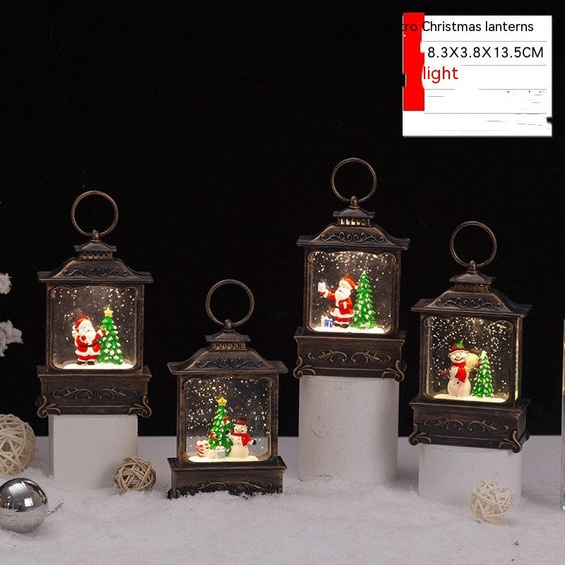 Christmas Decoration Candle Light Desktop