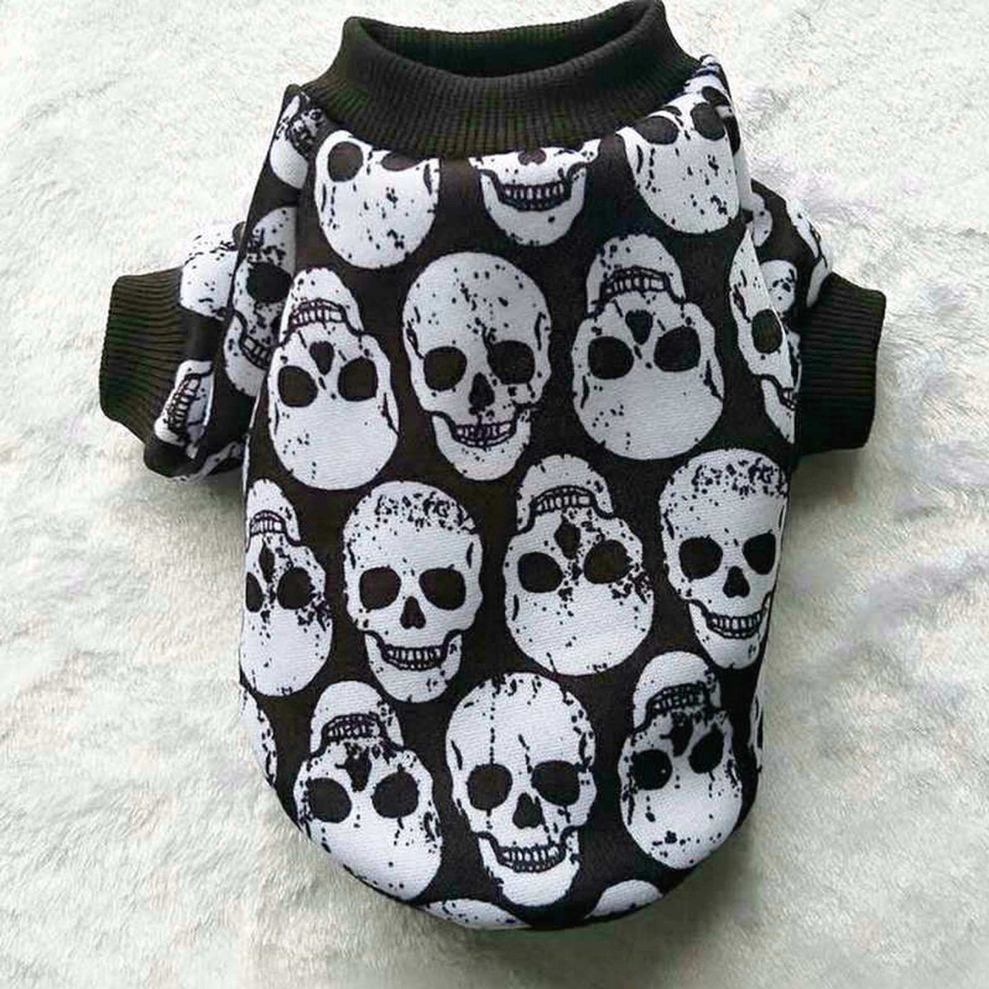 Pet Clothes Skull Halloween Supplies