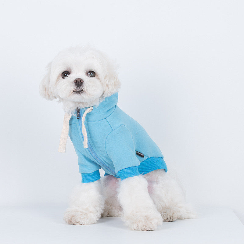 Macaron Hooded Pet Sweatshirt Casual