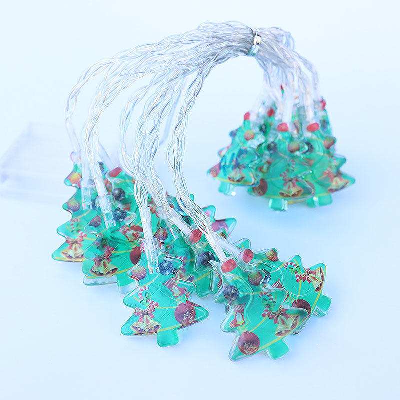 LED Light String Snowman Christmas Tree Decoration