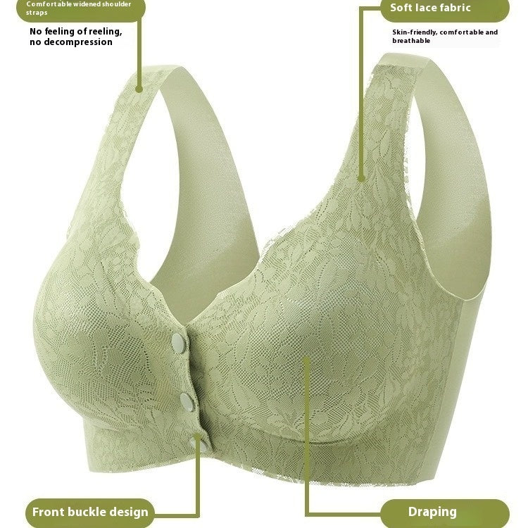 Push Up Wireless Breathable Thin Vest Type Bra