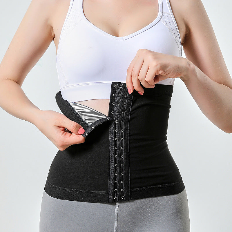 Sports Waist Support Violently Sweat Belly Contracting And Slimming Waistband