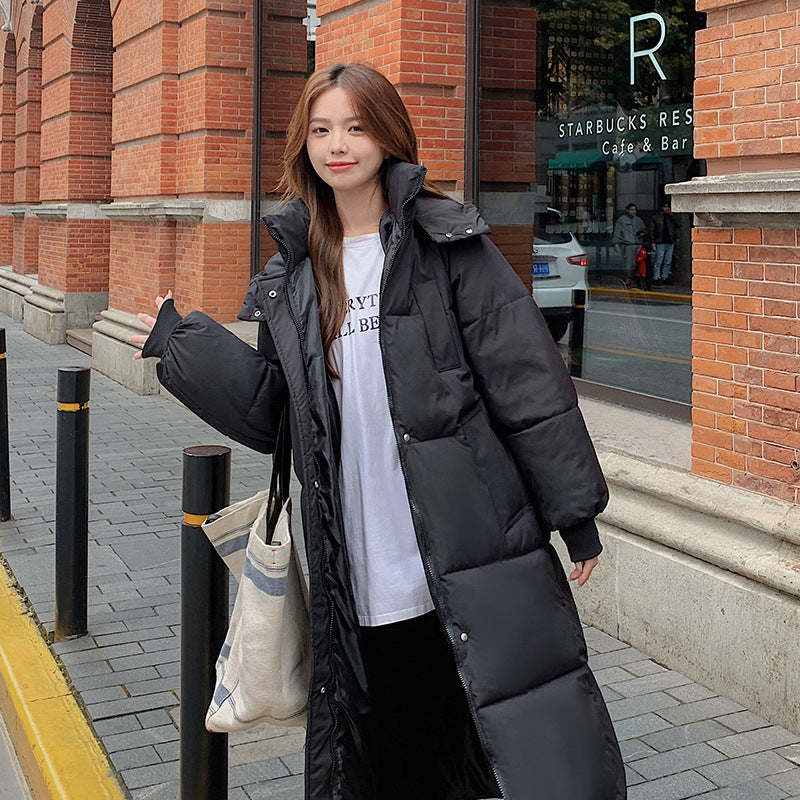 Loose Fashion Hong Kong Style Student Down Jacket