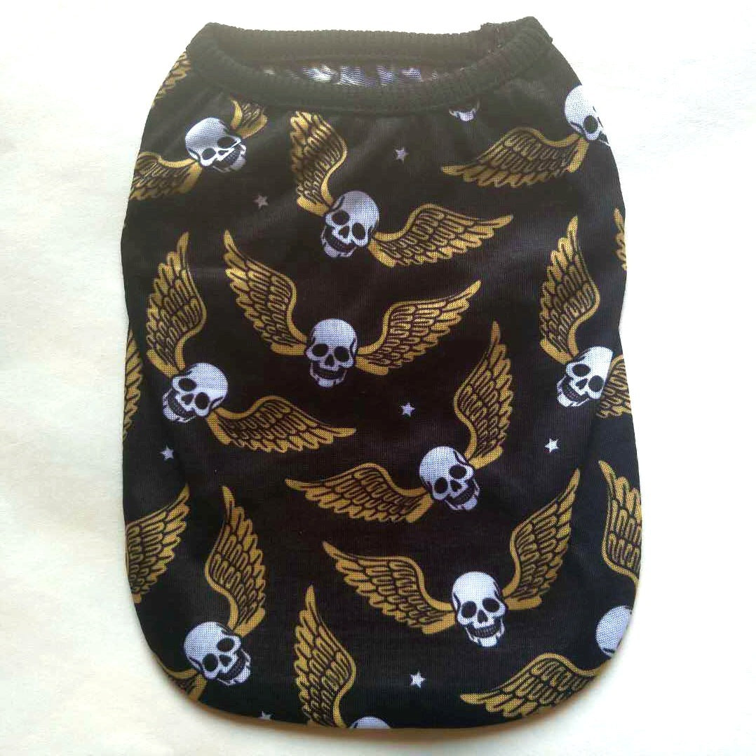 Pet Clothes Skull Halloween Supplies