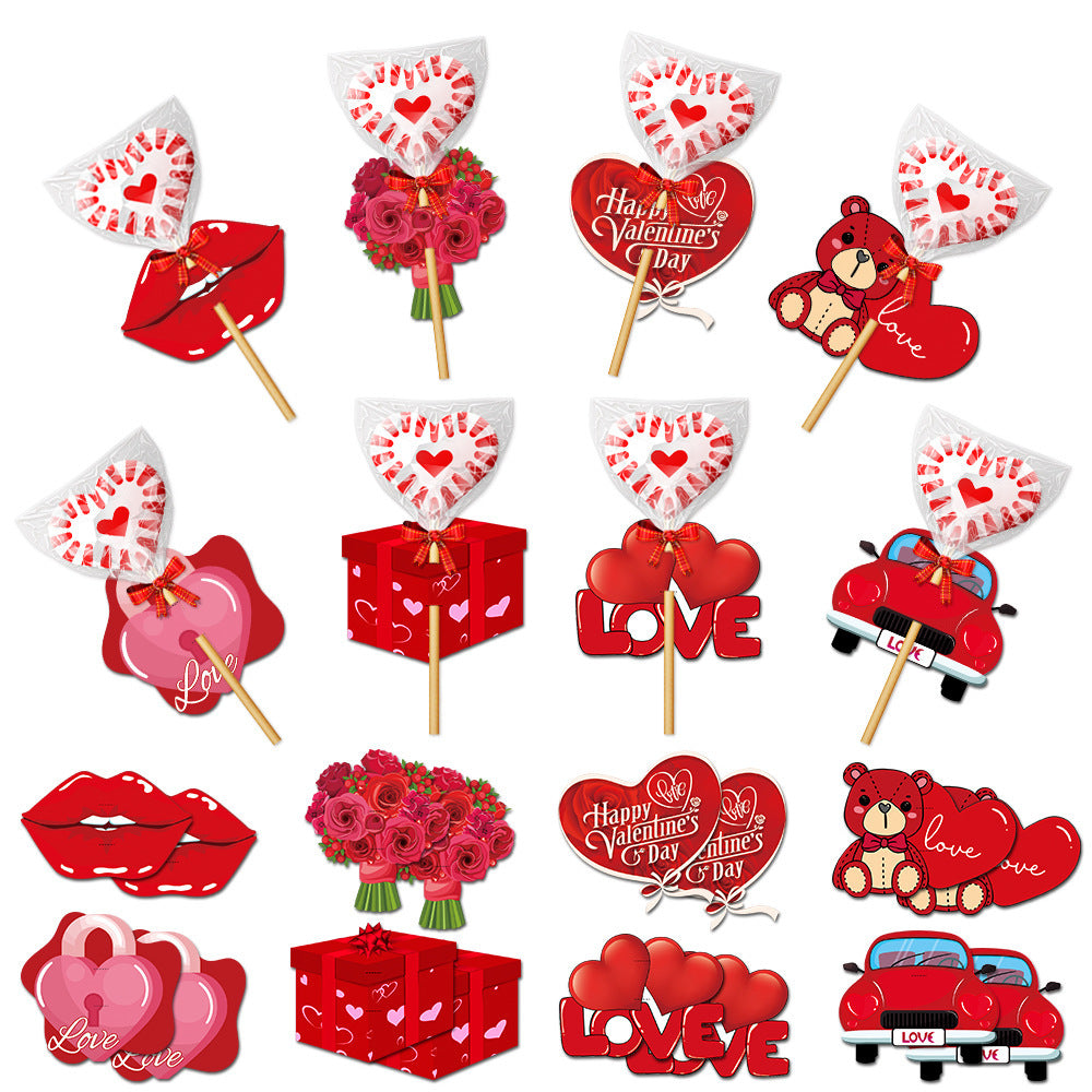 Valentine's Day Decoration Love Card Holder Gift Party Supplies